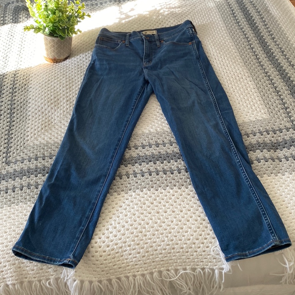 Madewell stovepipe jeans